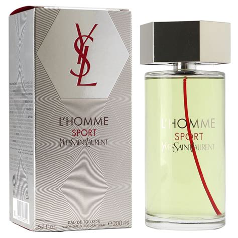 yves saint laurent l homme sport 200ml|l'homme ysl for men edt.